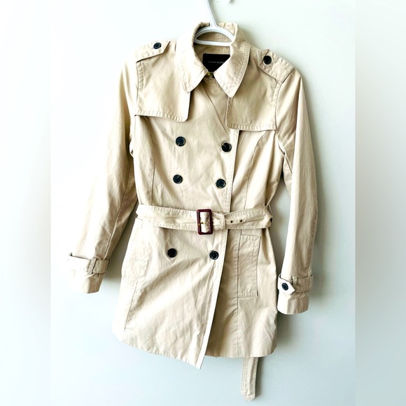 Banana Republic Women's Trench Coat Jacket Khaki Beige - Picture 1 of 6